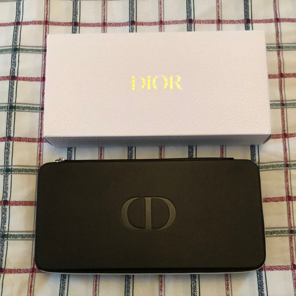 Dior black makeup case